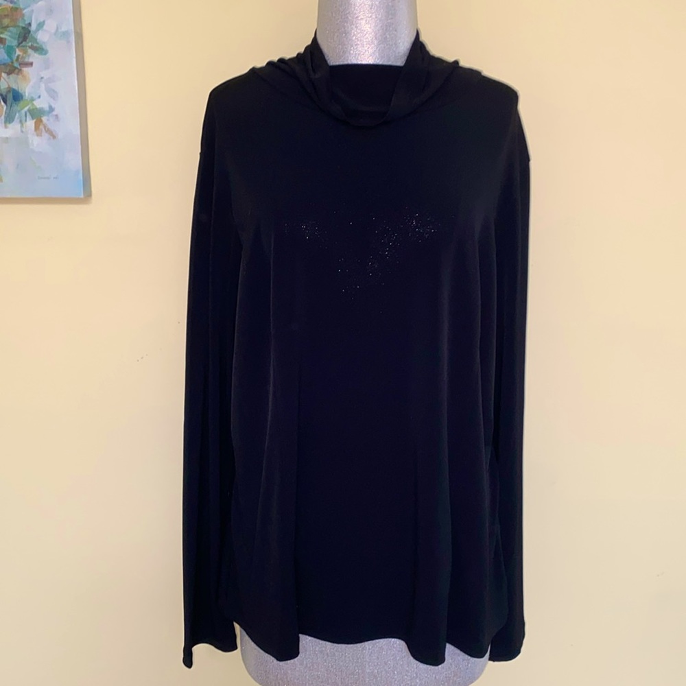 Simonton Says by George Simonton Jersey Knit Turtleneck top